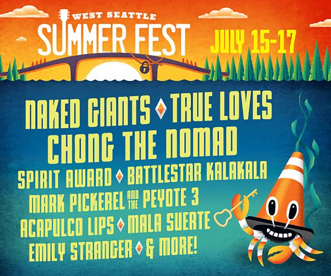 West Seattle Summerfest band line up set; Community party is back July